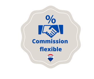 Commission flexible courtier